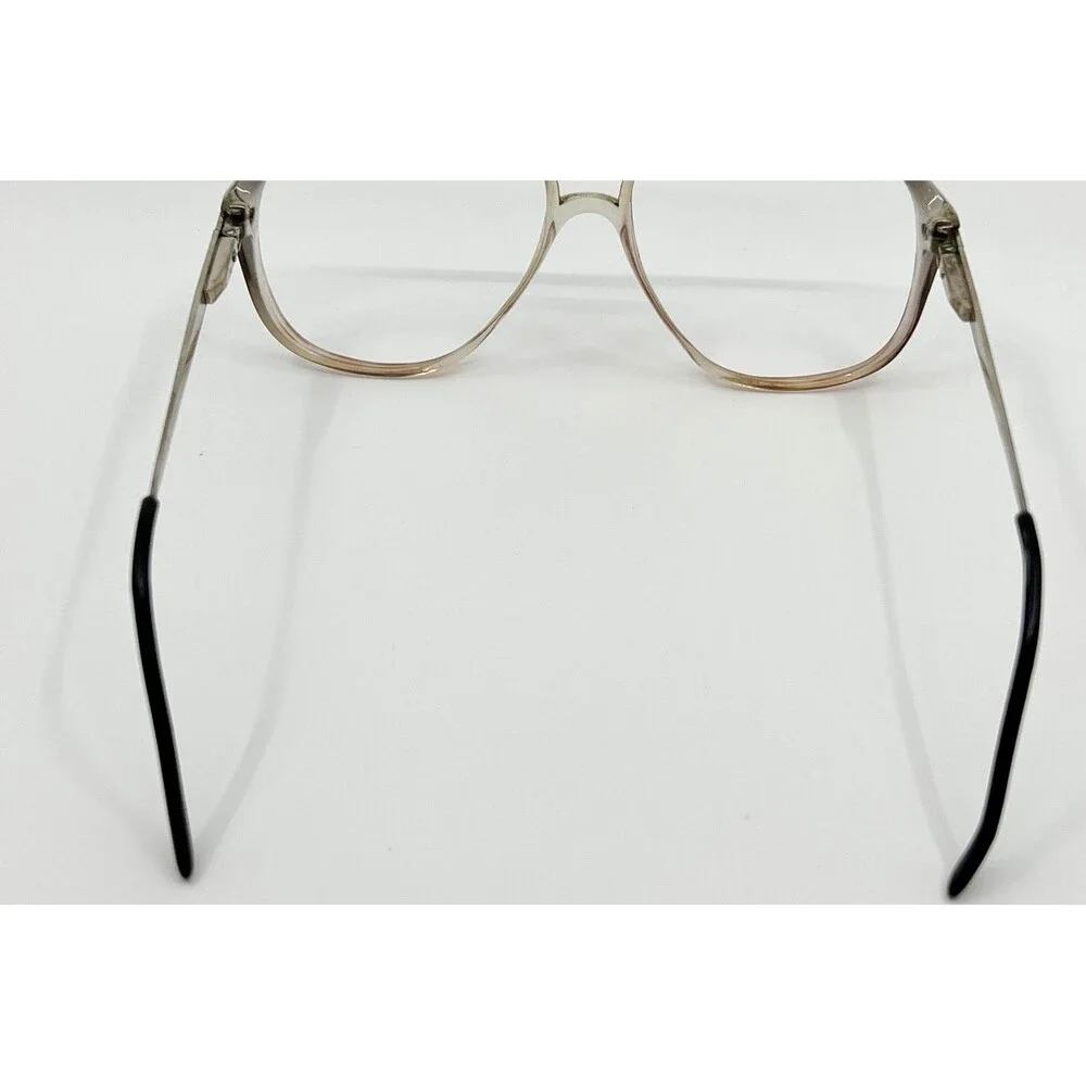 Fratelli Lozza Eyeglasses Mens Gray Marty Aviator Double Bridge Italy Large